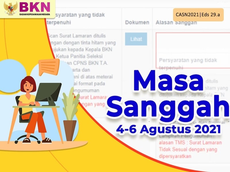 Simak Pengumuman Masa Sanggah CPNS 2021! KitaLulus
